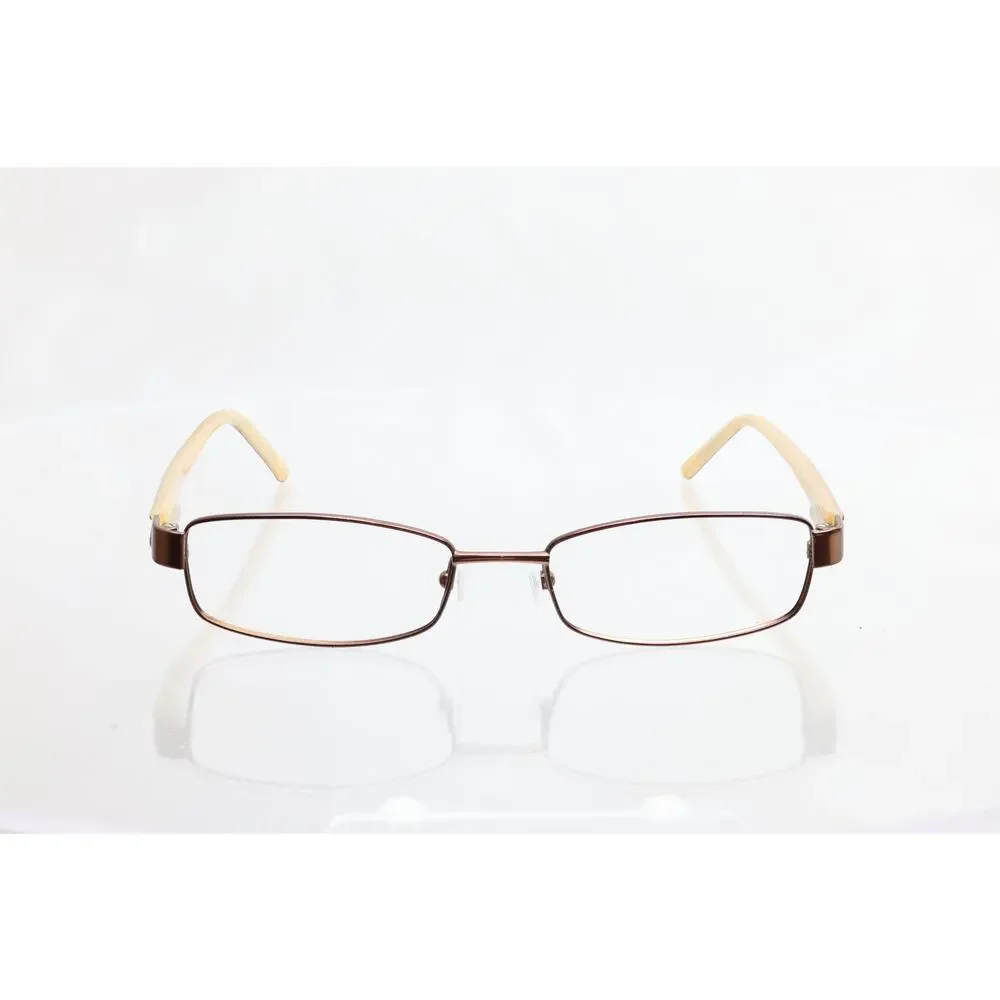 Chelsea Morgan CM818 51-17-135mm BR Eyeglass FRAMES ONLY - FAIR CONDITION